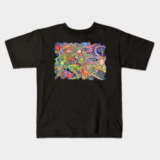 acid trip Kids T-Shirt